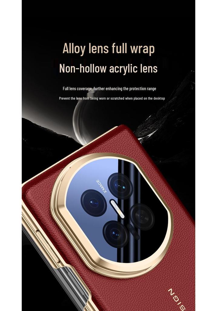 Huawei Mate X7 Collector's Edition Foldable Case with Bracket Lens, Ultra-Thin Full Coverage & Drop Protection.
