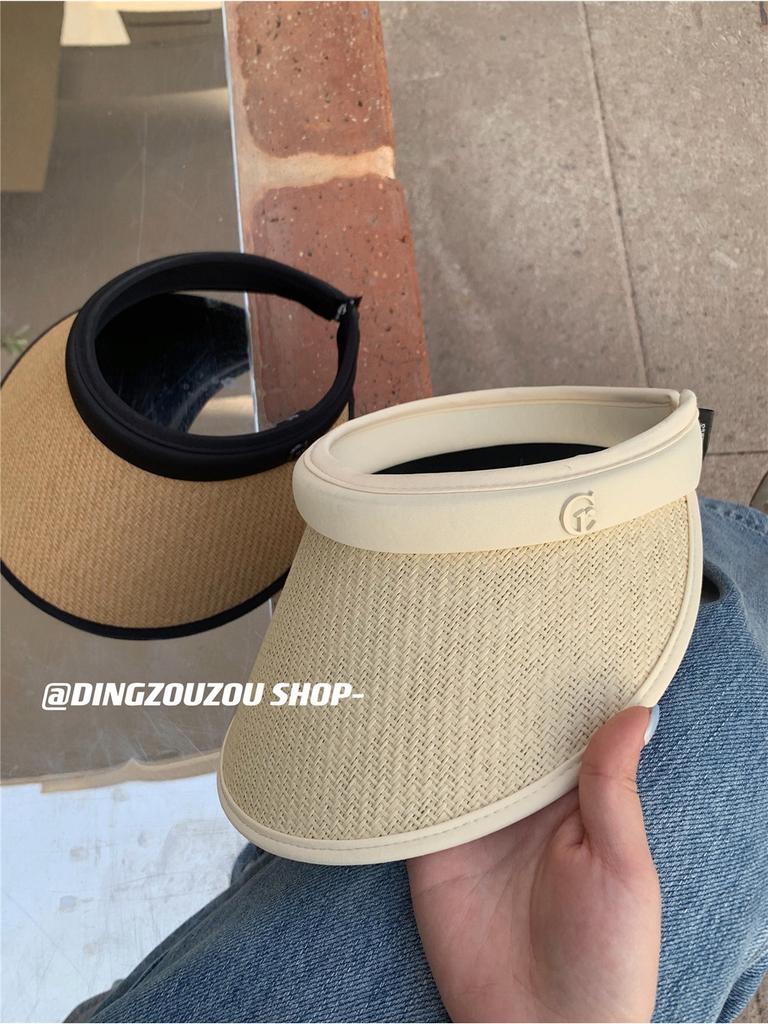 Widebrim Womens Elegant Straw Hat For Sun Protection And Shield Uv