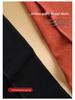 Women's Brushed Fleece Hooded Base Layer Autumn 2025 Fashionable Inner Hoodie