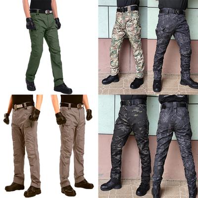 Men Al Joggers Outdoor Ripstop Cargo Pants Working Clothing Hiking Hunting  Trousers Men's Streetwear
