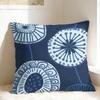 Nordic Dark Blue Nautical Collection Pillow Cover  Vintage Pillow Case For Sofa Couch Bed Living Room  Cushion Cover Gift Idea