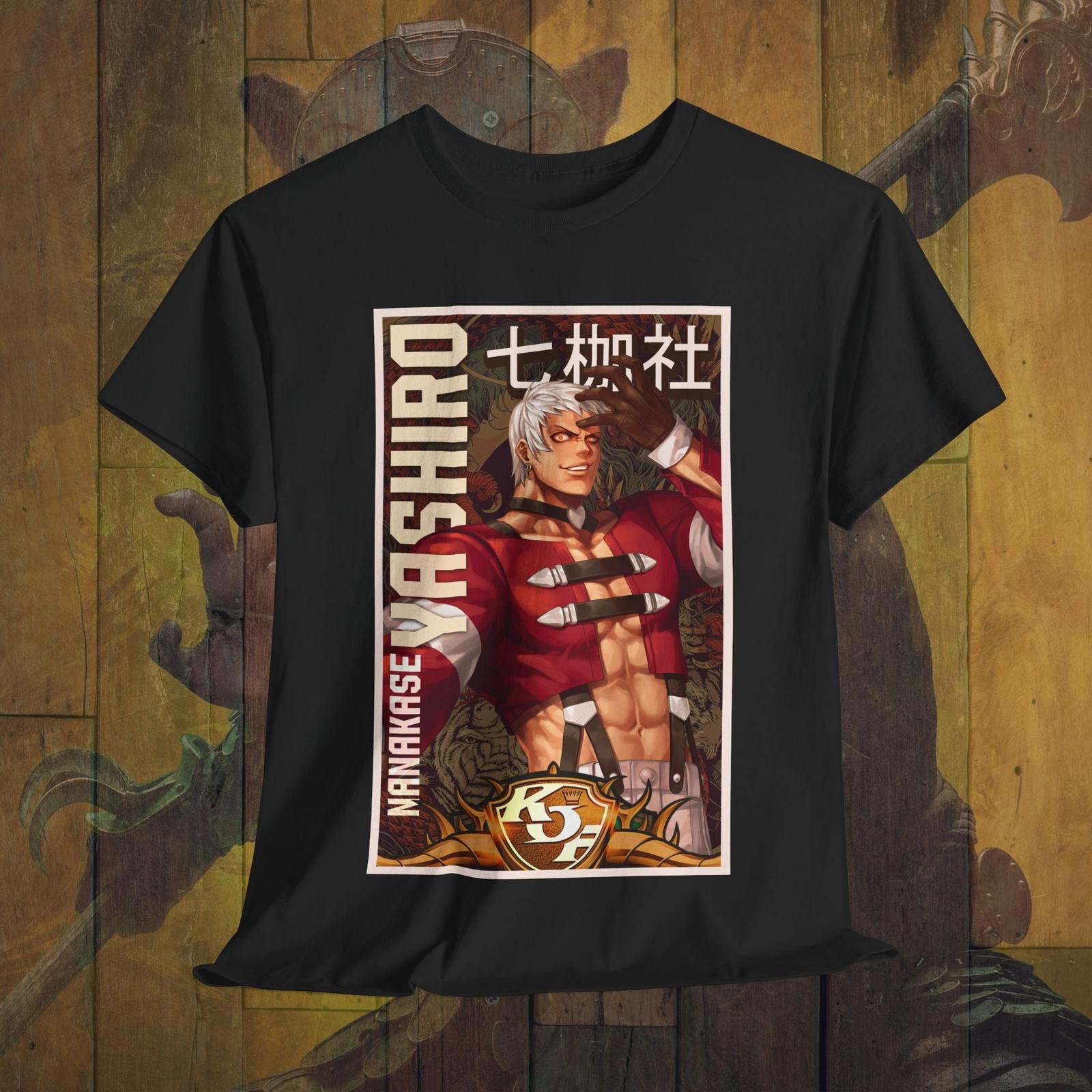 King of Fighters Yashiro Nanakase Gaming Shirt, KOF Tee , Gamer Unisex T-Shirt Mens Womens Tees Top M