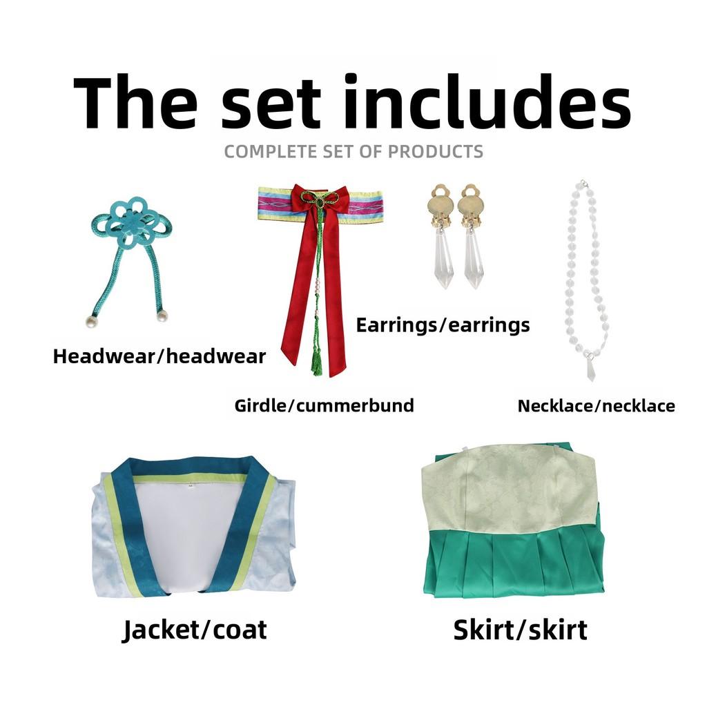 The Apothecary Diaries Cosplay Costume For Women With Traditional Embroidery For Anime Role Play