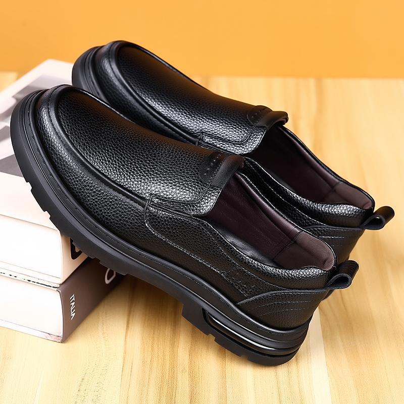 Mens Dress Shoes Men's  Leather  Skin Shoes for Men Elegant Casual Business Luxury Social Male Shoe