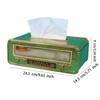 Radio Tissue Holder with Napkin Case for Home and Cafe Use