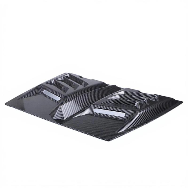 Car Air Flow Intake Hood Scoops Vents Center Side Hood Scoops Decorative Cover Automotive Accessories Easy Installation