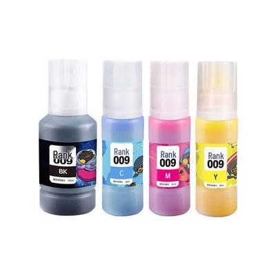 Gezhige 009 Pigment Ink 4-Color Set for Epson Ink Tank Printers