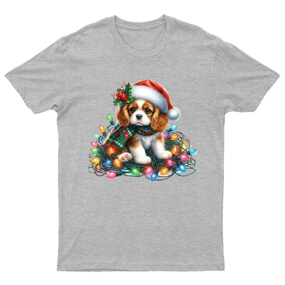 Christmas Puppy Christmas Holidays Mens TShirt Womens Tee Graphic Unisex Top Unisex T-Shirt XXL