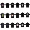 Herren Übergroß Lockerer Sitz Streetwear Baumwoll-T-Shirt Jugendliche Bequem Kurzarm Rundhals T-Shirt