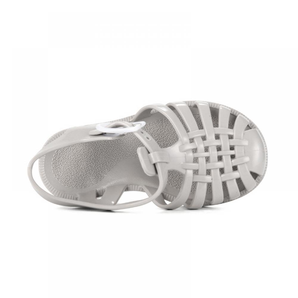 Meduse Sun 201 Sable Sable Grey Kids Kids Jelly Shoes Sandals