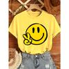 T-Shirt mit lustigem Katzen-Print für Damen, Sommer, weiche, übergroße Oberteile, modisch, lässig, kurzärmelig, Baumwolle