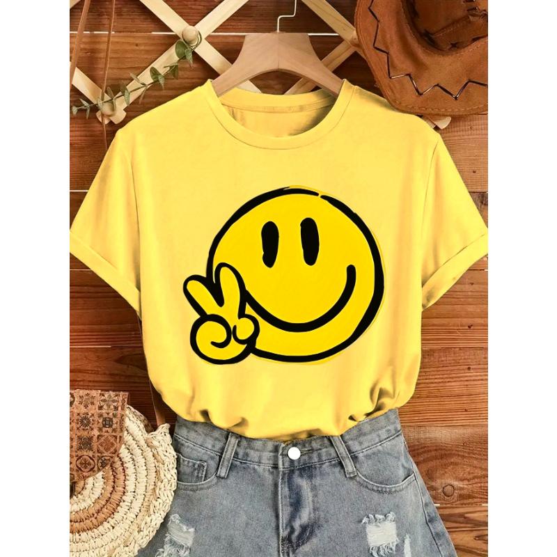 T-Shirt mit lustigem Katzen-Print für Damen, Sommer, weiche, übergroße Oberteile, modisch, lässig, kurzärmelig, Baumwolle