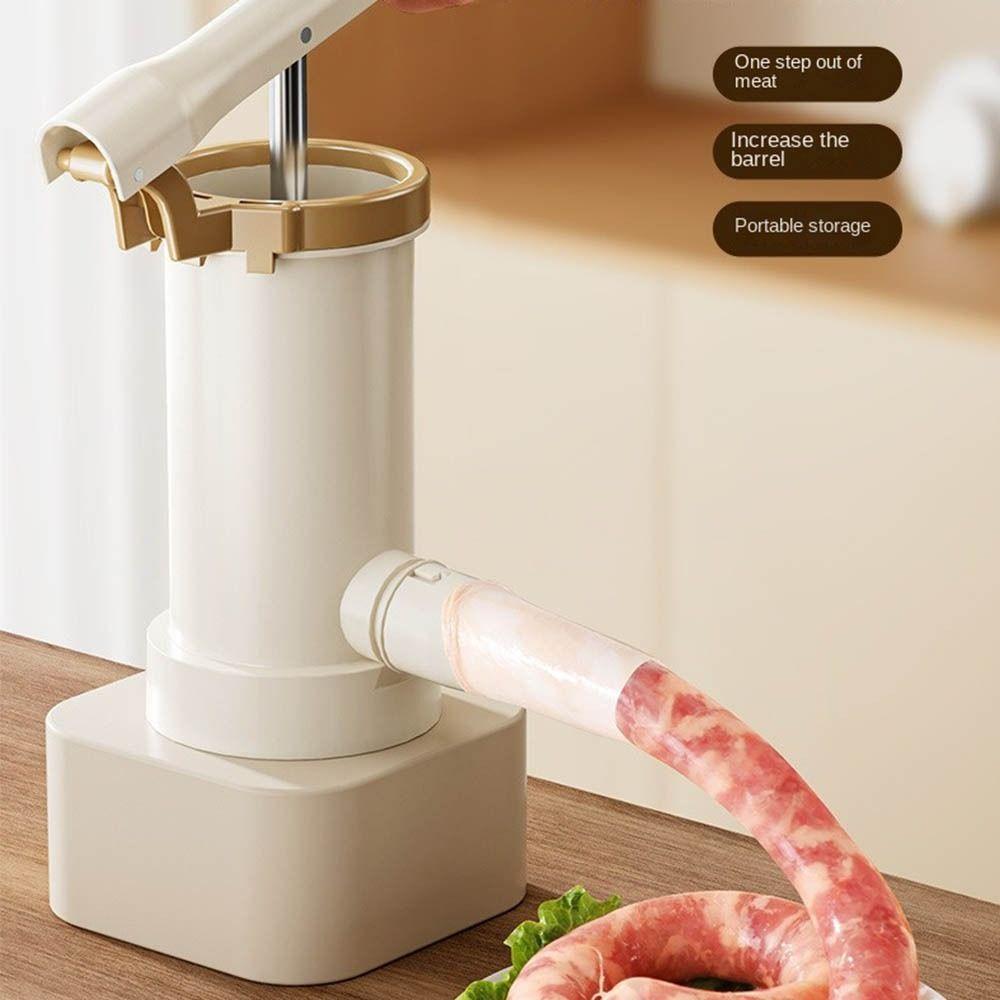 Heavy Duty Manual  Sausage Stuffer Homemade Fast Meat Filling Machine  Sausage Enthusiasts