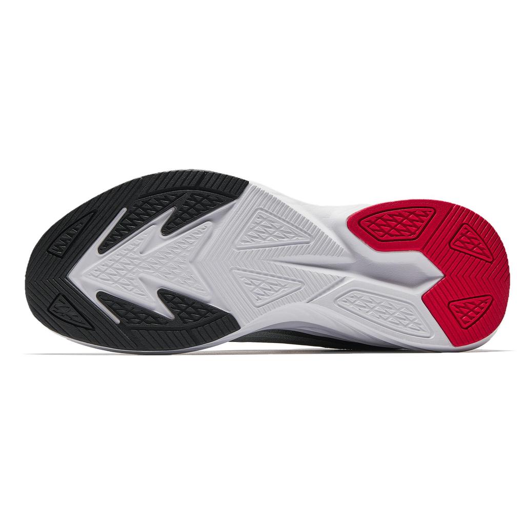 Anta Running Series Comfortable Shock Absorbing Durable Low Top Casual Running Shoes Men Sneaker White Black 912535511-5