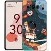 Cute Cartoon Astronaut For Google Pixel 8 7 6 Pro 6A 5G Black Phone Case Soft Shockproof Back Cover Silicone TPU Shell Coque