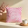 Wavy Stripe Psychedelic Cushion Cover Soft Pillow Cases for Home Bedroom Living Room Sofa