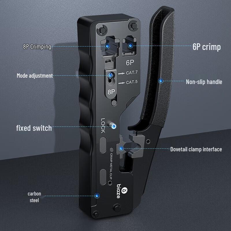 

BIAZE Multi-function RJ45 Network Cable Crimper