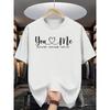 New Summer Style Men's Fashion Pattern Short Sleeve T-Shirt with Letter Print