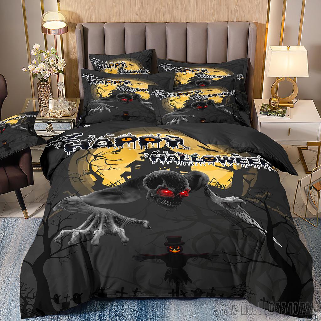 Anime Halloween Easter 3D Printed Bedding Set Baby Duvet Cover Sets Bedclothes Twin Single King Kids Adult Gift