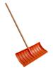 Large Thickened Tempered Plastic Shovel: Household Snow, Grain, and Garbage Shovel with Square and Flip Head.