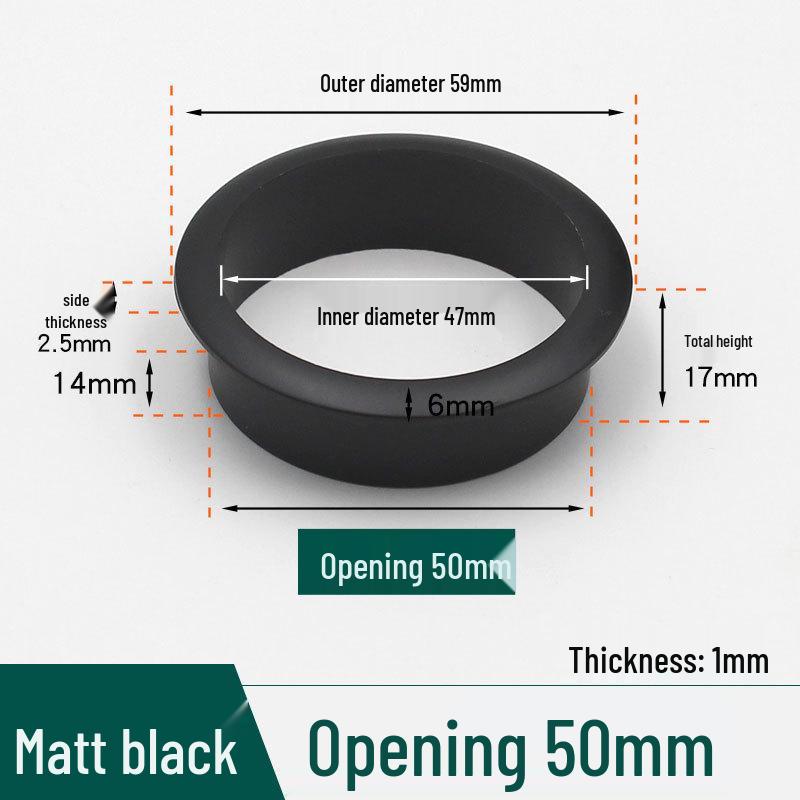 Round Cable Grommet: Desk Cable Organizer & Ventilation Cover