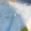 Semi-Transparent Tulle Table Runner Romantic Sheer Table Cover  For Table Decoration