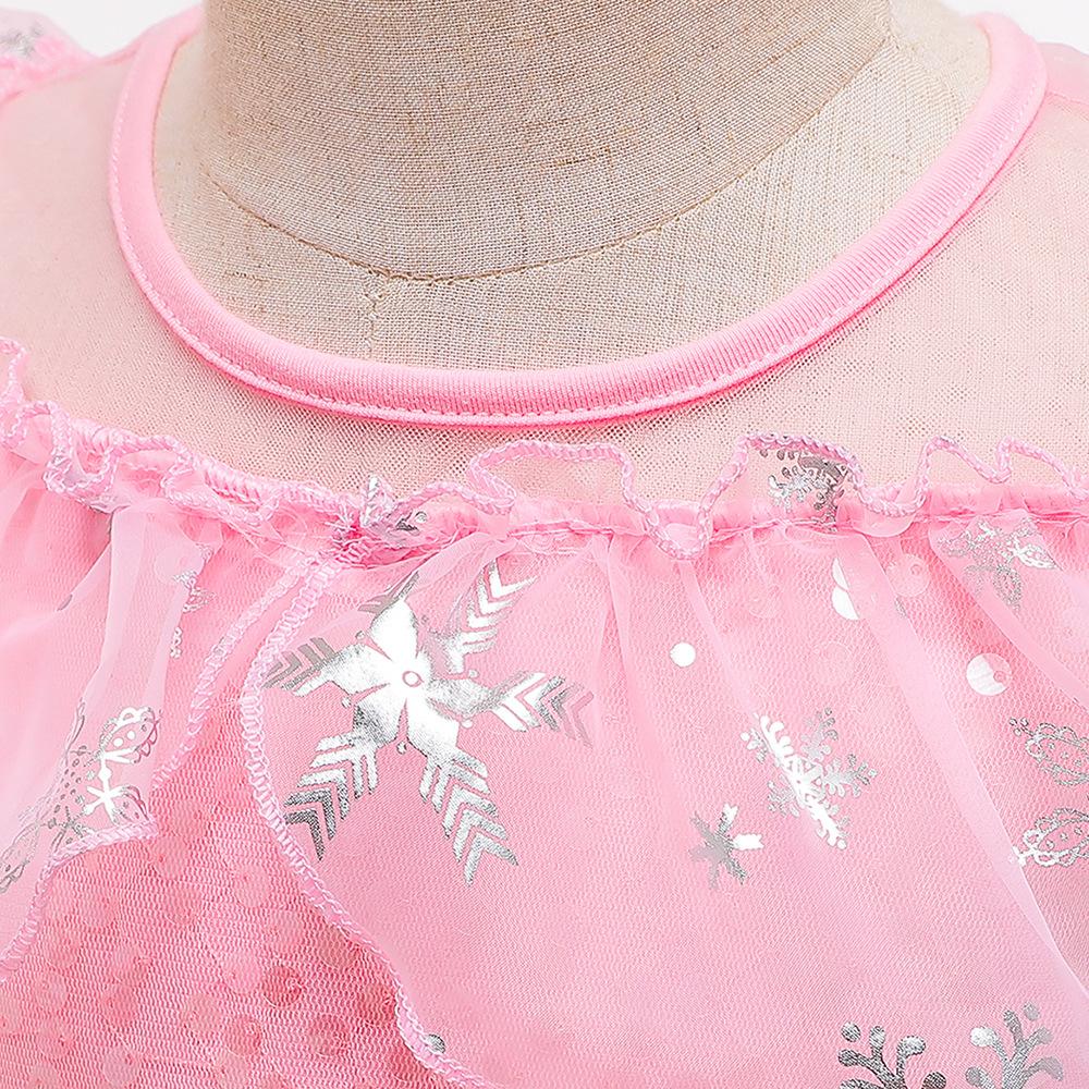 Kinderkleider für Mädchen Kleid Cosplay Prinzessin Schnee Kostüme Kinder Party Weihnachten Mesh Kleider Geschenk Mädchen Kleidung