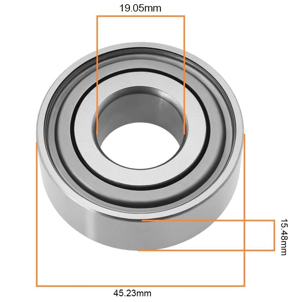 4pcs Z9504RST Lawn Mower Spindle Bearings Replacement For JD9236 JD9296 204BBAR P204RR6 Garden Tool Accessories