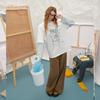 UNIFREE Illustrator Wu Wu Wu Collaboration Rhinestone T-Shirt