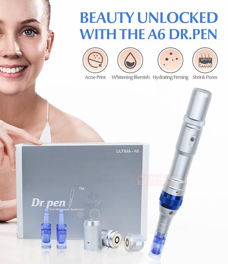 Dr.pen A6 Electric Wireless Microneedle Beauty Device with Anti-Counterfeit Code