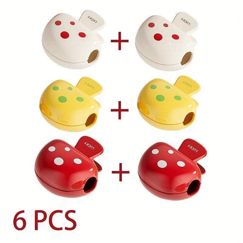 

6pcs Cute Toothbrush Holder Set , Portable Travel Cases with Protective Covers, Storage Boxes, and Stand , Essential Bathroom Accessories