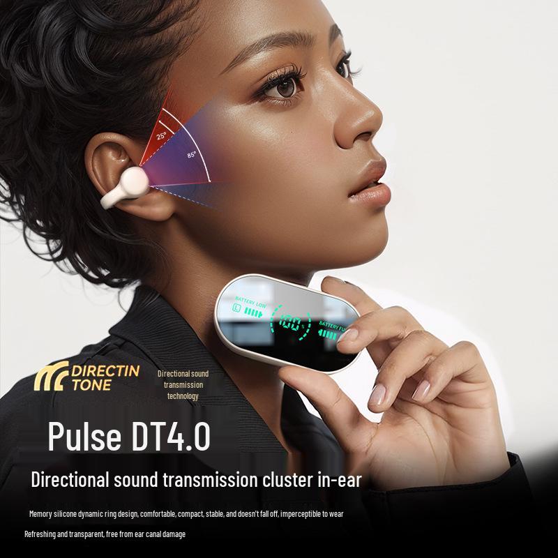 OWS-CT06 Bluetooth Earbuds - Wireless Sports Ear Clip for Music & Gaming