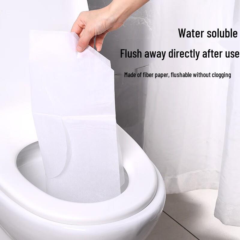 MENGTING Disposable Water-Soluble Toilet Seat Covers