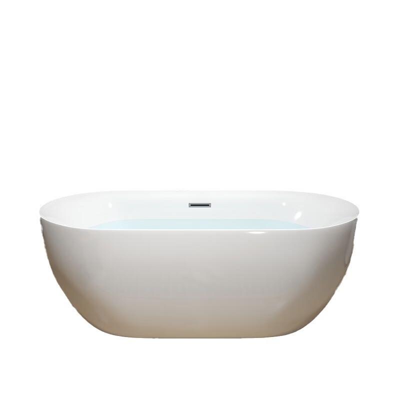 TLXT Single Bathtub with Waterfall Faucet
