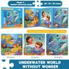 Montessori Magnetic Puzzle Games for Boy Girl Kids Travel Busy Quiet Book Wooden Magnet Jigsaw Puzzle Educational Toys 3 4 5 Y