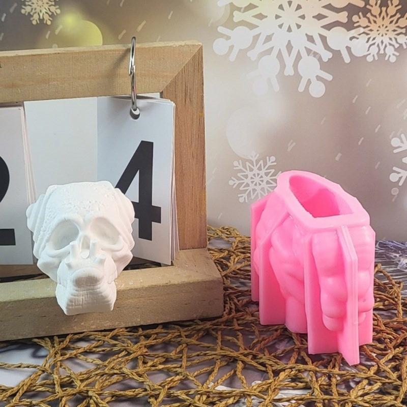 Skull Snail Sculpture Silicone Molds for Epoxy Resin, Home Decorations, Plaster Decorations Halloween Party Decorations