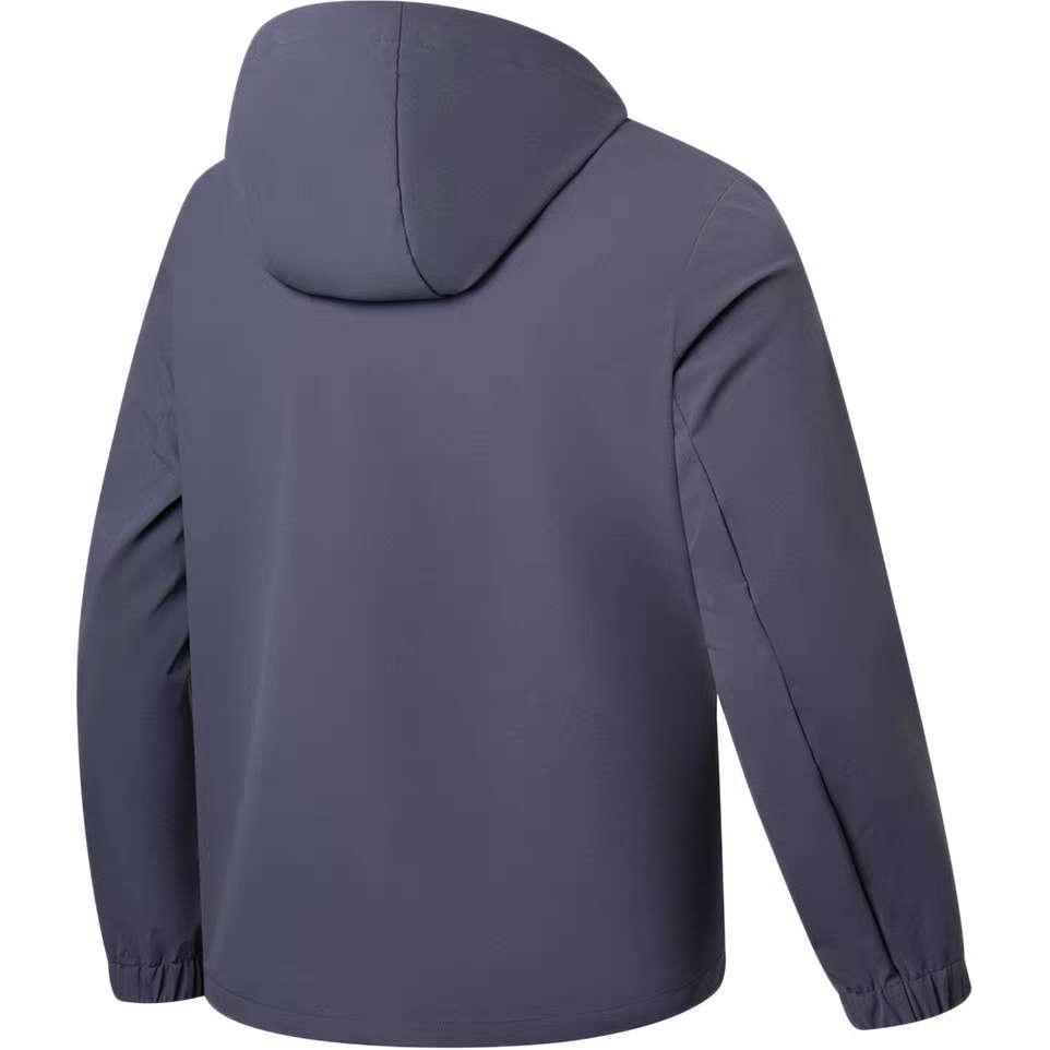 Li Ning Comfortable Casual Versatile Jacket Men Jackets Blue AFDT025-5