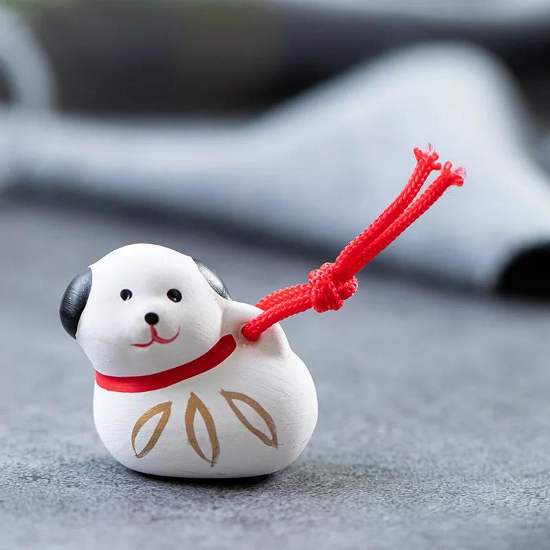 

Украшения Китайского Зодиака Керамический колокольчик Домашний Декор Цветная роспись Животное Музыка ветра Декор для офиса Подарок Сувенир подарки