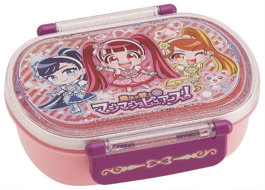 Skater Lunch Magic X Warrior Magimajo Made In QA2BA Children's Box, 360ml, Pures, Japan,
