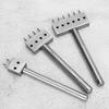 3PCS Spacing Punch Tool DIY Leather Craft Hole Punching Set Belt Hole Puncher(8mm(2+4+6) )
