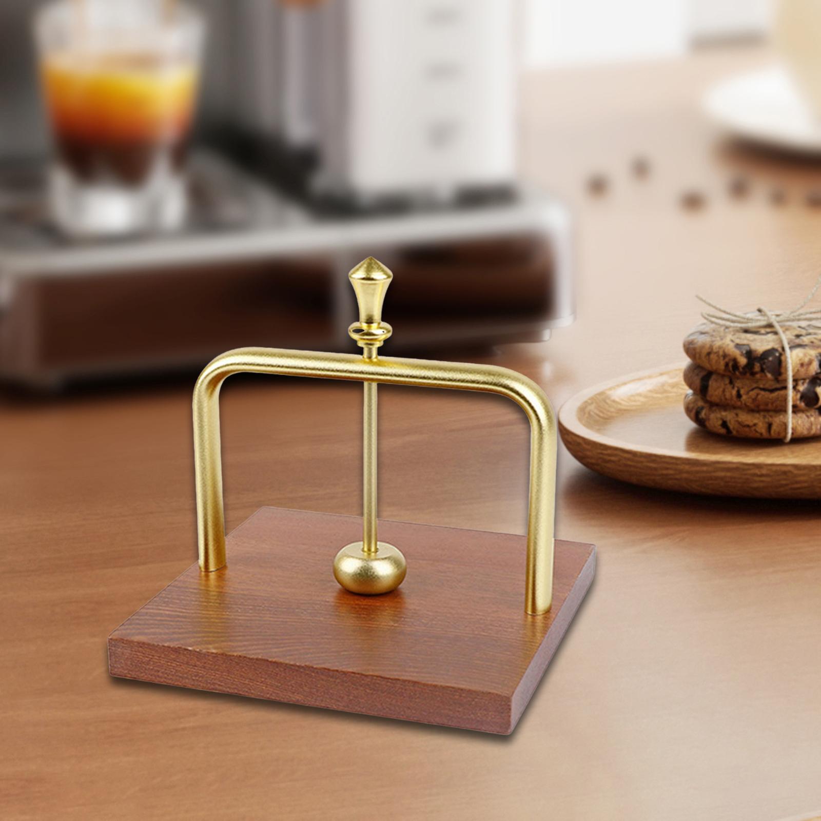 

Подставка для салфеток на столешницу, подставка для салфеток на деревянной основе, креативное украшение для вечеринок в отеле, ресторана, обеденного стола в кафе золотой