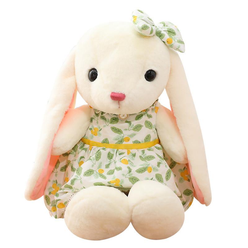 Rabbit Clothes Wear Stuffed Animal Toy Plush Doll Kids Birthday Decoration Gift
