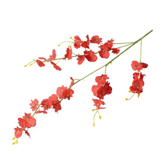 39" Artificial Phalaenopsis Flowers 5 Stems Faux Orchids Plants for Vase Bridal Shower Home Party Wedding Decoration