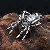 New Gothic 316L Stainless Steel Spider Pendant Necklace For Men  Unique Punk Animal Necklaces Biker Jewelry Dropshipping