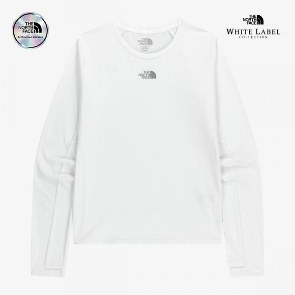The North Face Women Step Up Long Sleeve Round Tee Wht Nt7tr81k 85