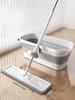 Self-Cleaning Squeeze Mop 360° Rotatable Flat Floor Mops Lazy Mop Microfiber Mop Floor Cleaning Supply for Living Room Bathroom