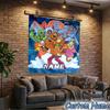 Custom Name Tapestry Scooby dog Tapestry, Unique Design Tapestry, Suitable for Bedroom,Livingroom, Playroom,Heartwarming Fan Holiday Gifts