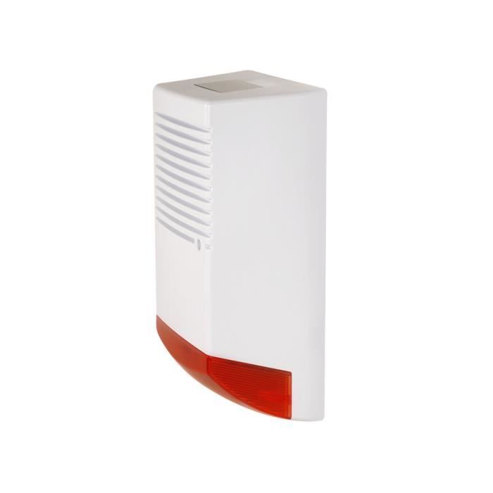 Sirène D'alarme - DC3300 - Solaire - Intérieur/Extérieur - Sans Fil
