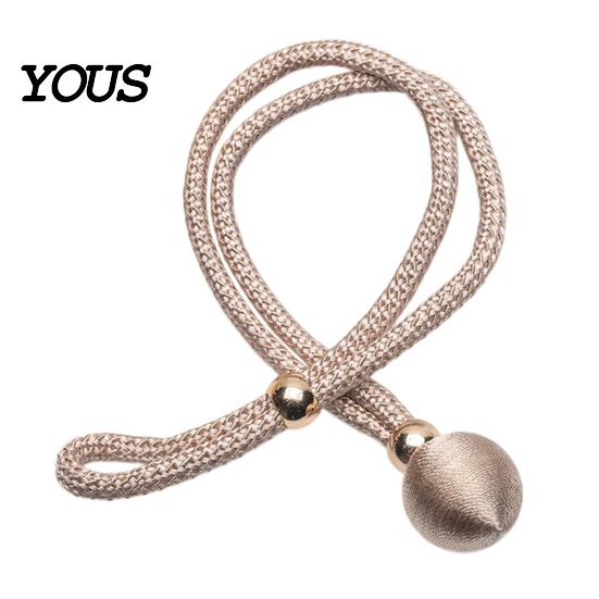 Strong Curtain Fasteners Fabric Tiebacks, Windows Hold Back, Holdbacks, Decorative Ties Holder Rope for Home Essential Bedroom Living Room Easy To Use
