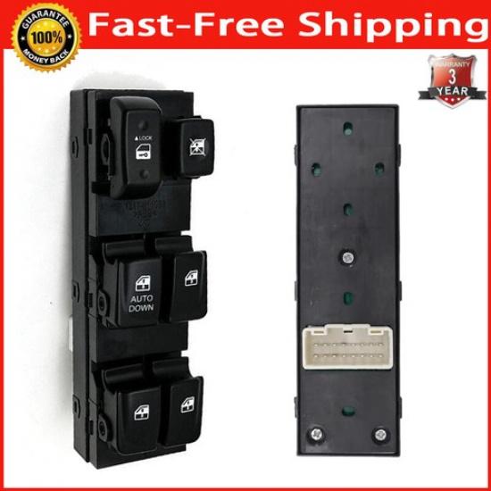 Front Left Power Window Switch 935702H1109P For 2007-10 Hyundai Elantra 2.0L L4